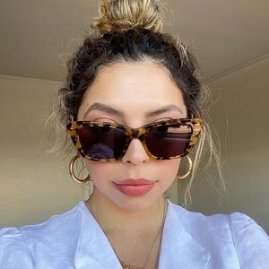 Quay Prove It women's cat-eye sunglasses in tort